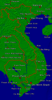 Vietnam Städte + Grenzen 420x800